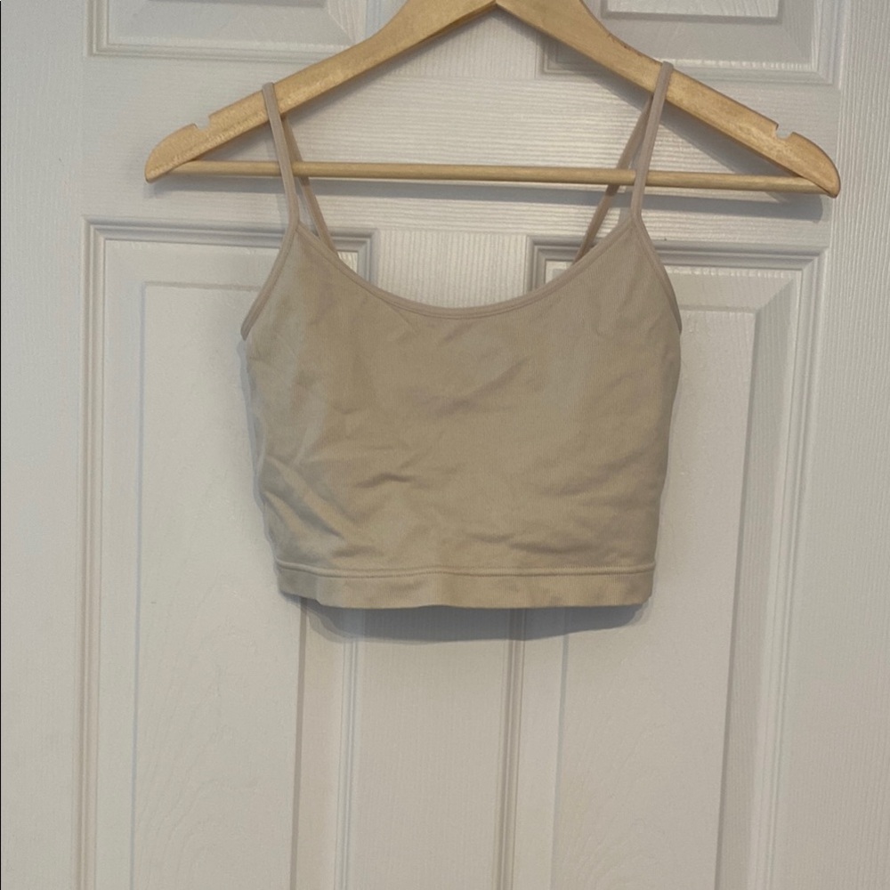 Women's Tan Crop Top / Bralette